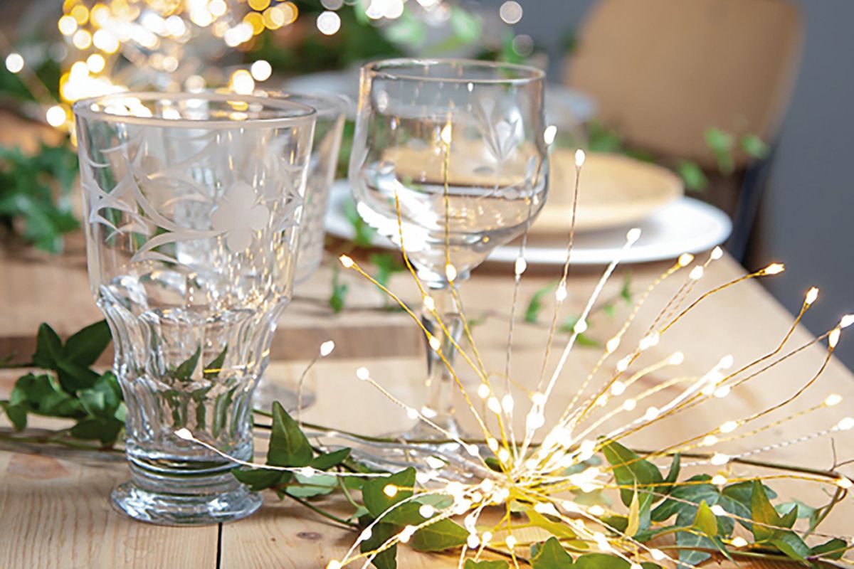 Ánh sáng pháo hoa và fairy lights (Ảnh: Sưu tầm) 