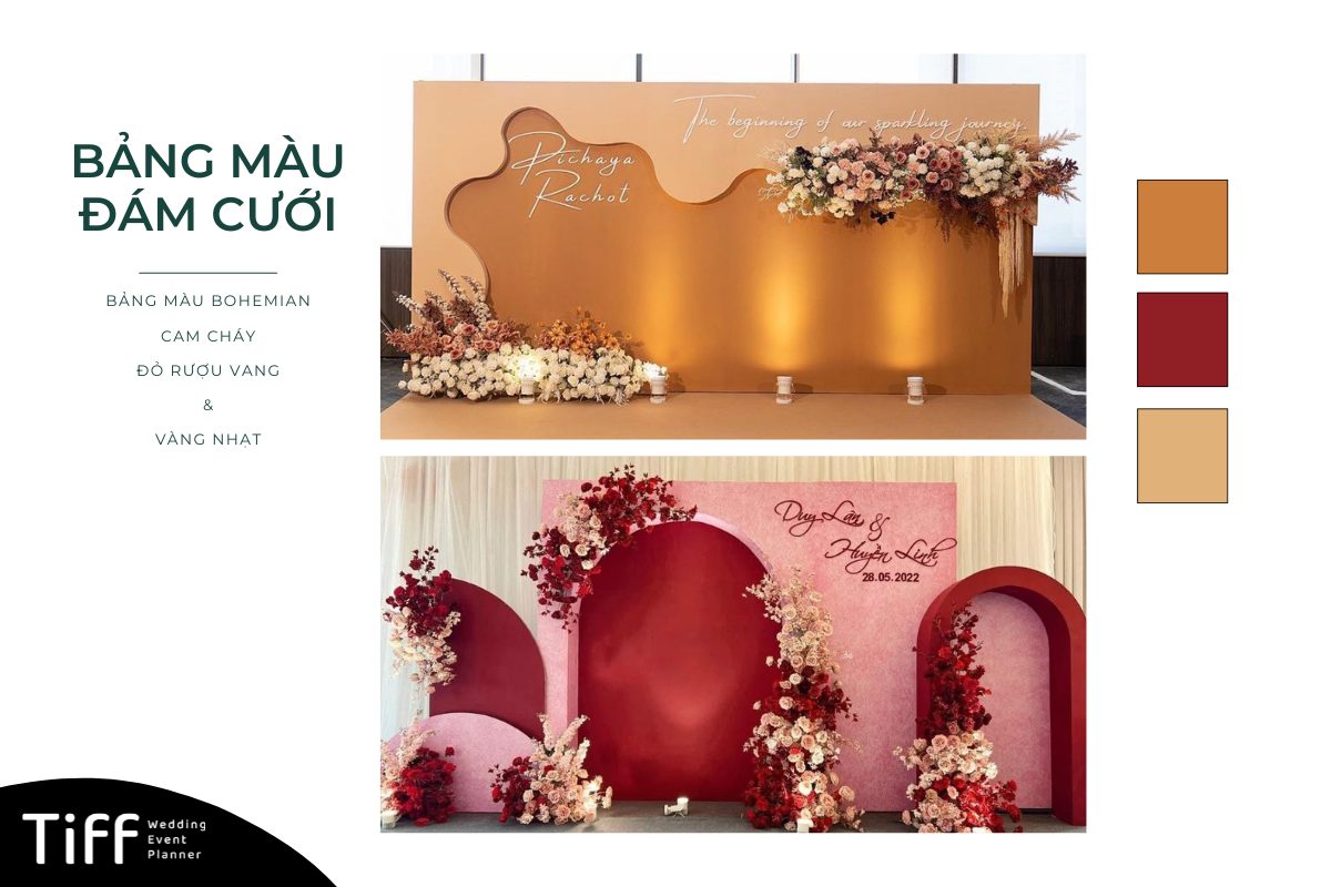 Bảng màu phong cách Bohemian (Ảnh: TIFF.vn)
