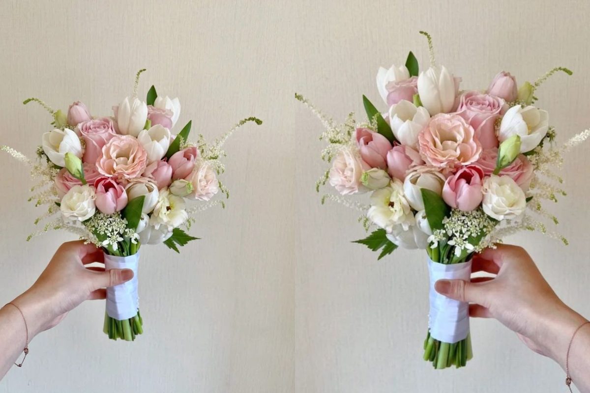 Các lưu ý khi bảo quản hoa cưới Tulip (Ảnh: sưu tầm) 
