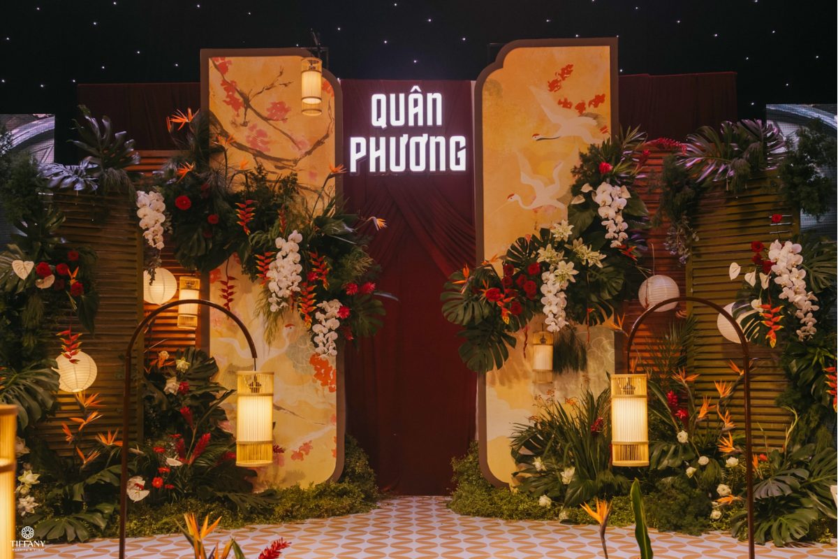 Không gian sân khấu phong cách Indochine (Ảnh: TIFF.vn) 