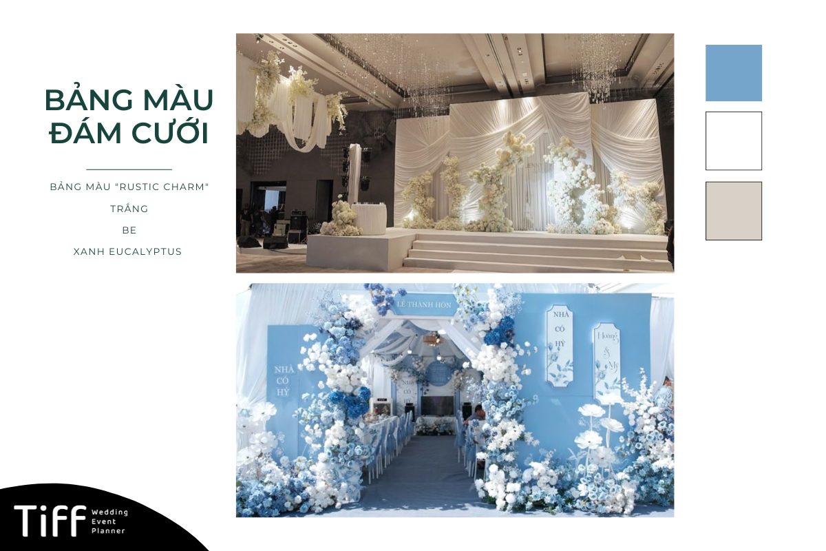 Bảng màu "Rustic Charm" (Ảnh: TIFF.vn) 