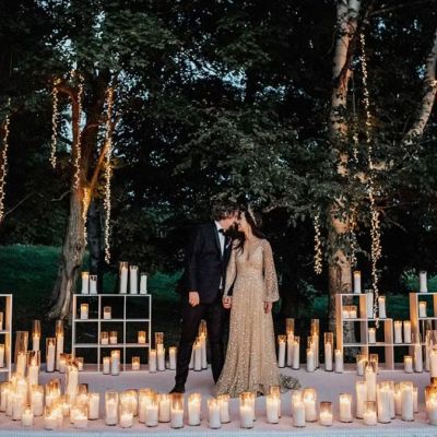 trang trí tiệc cưới phong cách Bohemian