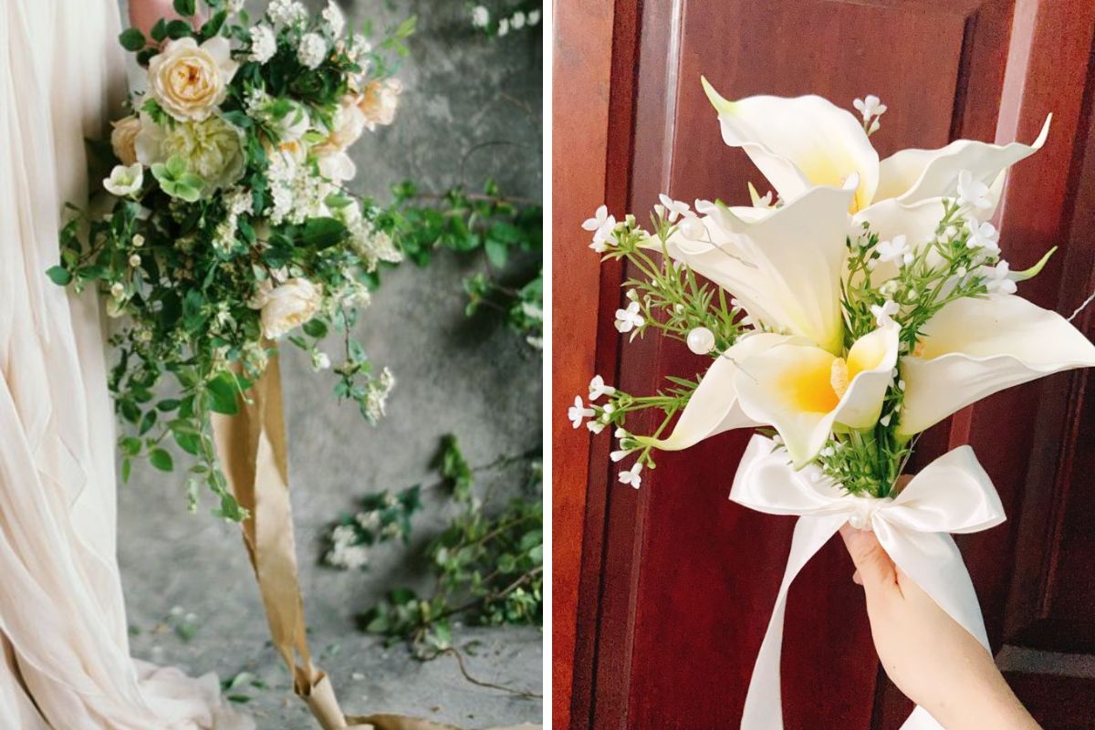Ruy băng dài tạo vẻ lãng mạn (Ảnh: Sưu tầm)