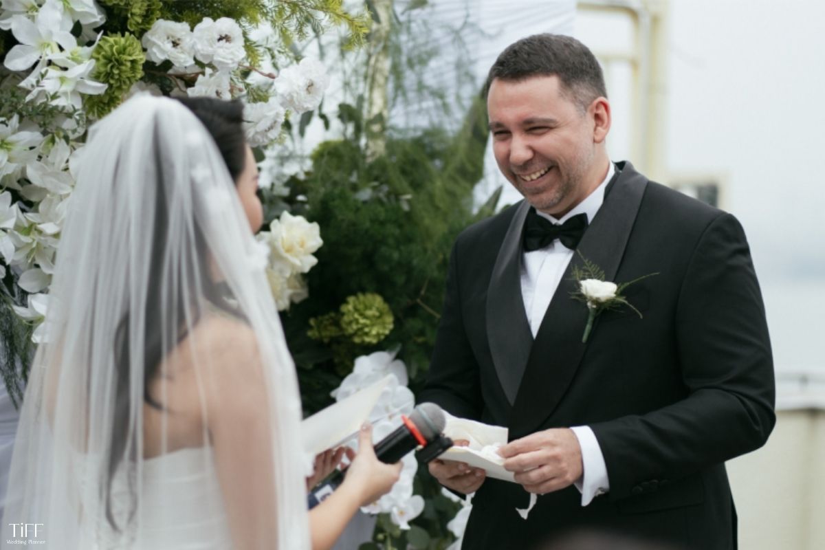 Wedding vow giúp lễ cưới trở nên lãng mạn và thiêng liêng hơn (Ảnh:TIFF.vn)
