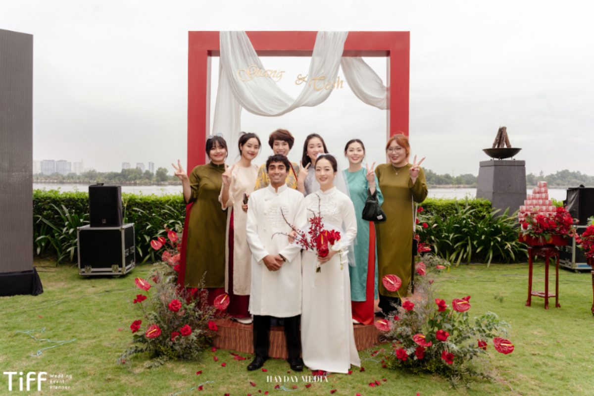 Đội ngũ nhân viên chuyên nghiệp và tận tâm của TIFF Wedding Planner (Ảnh: TIFF.vn)