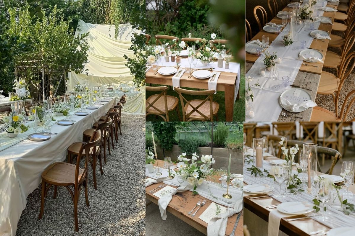 Runner vải trang trí Destination Wedding (Ảnh: sưu tầm)
