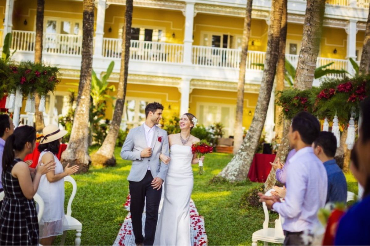 Không gian cưới cổ điển phong cách Pháp tại La Veranda Resort Phu Quoc – MGallery (Ảnh: Sưu tầm)