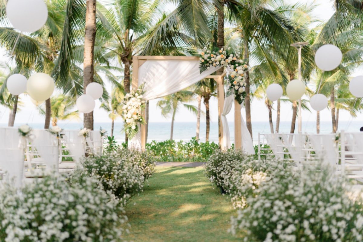 Tiệc cưới riêng tư tại Premier Village Ha Long Bay Resort, khu biệt thự sang trọng và không gian mở (Ảnh: Sưu tầm)