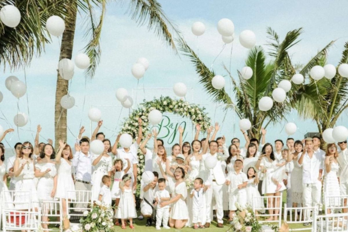 Tiệc cưới lãng mạn tại FLC Grand Hotel Hạ Long, bên bờ biển tuyệt đẹp (Ảnh: Sưu tầm)