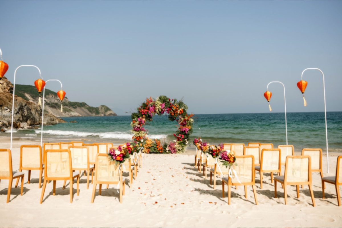 Lễ cưới ấm cúng tại Mia Resort Nha Trang. (Ảnh: Sưu tầm)