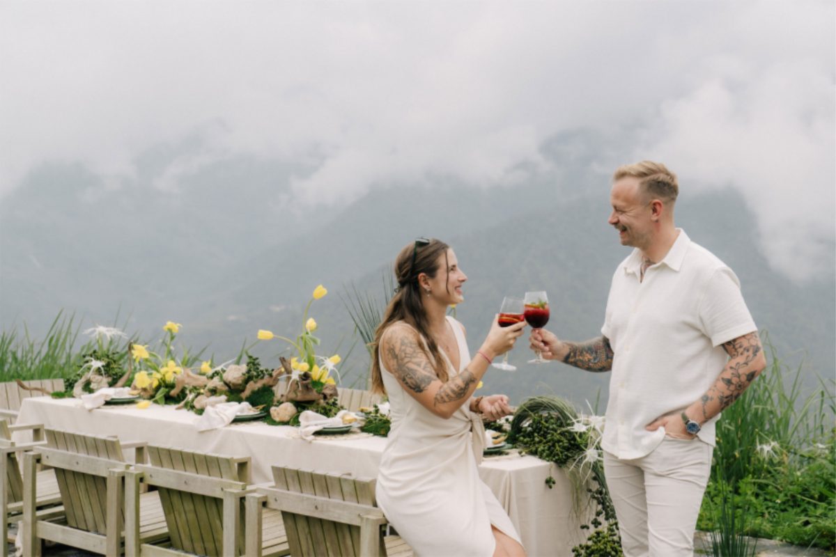 Đám cưới mộc mạc giữa thiên nhiên tại Topas Ecolodge (Ảnh: Sưu tầm)