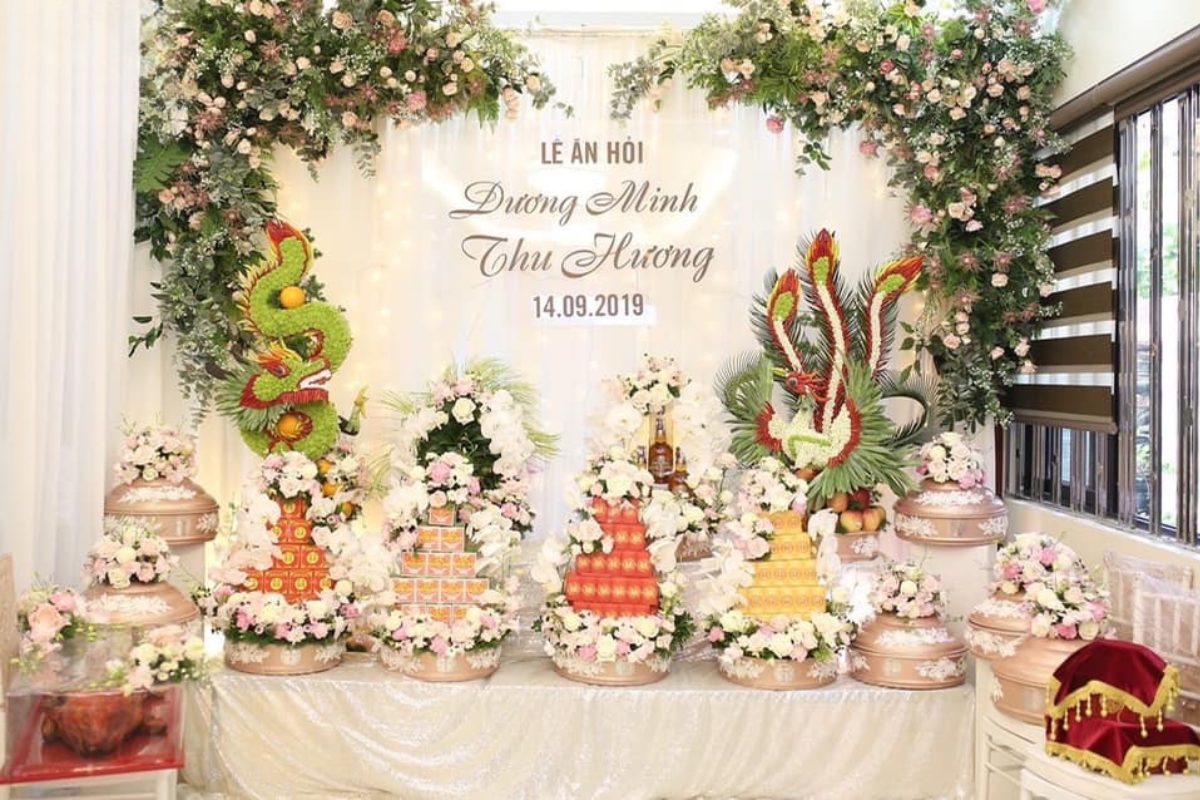 Cưới hỏi Song Huyền cung cấp tráp ăn hỏi chất lượng (Ảnh: sưu tầm)