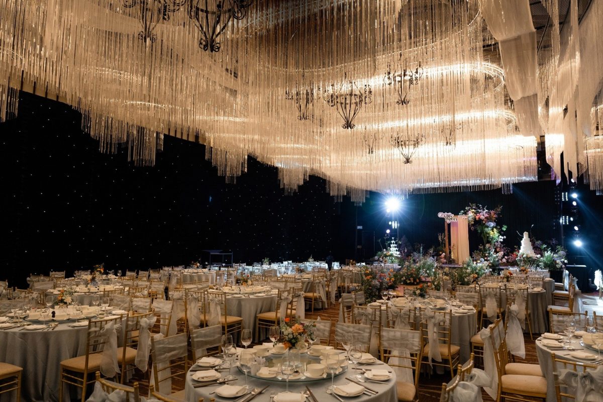 Không gian tổ chức tiệc cưới ở Nhà hàng tiệc cưới Riverside Palace (Ảnh: sưu tầm)