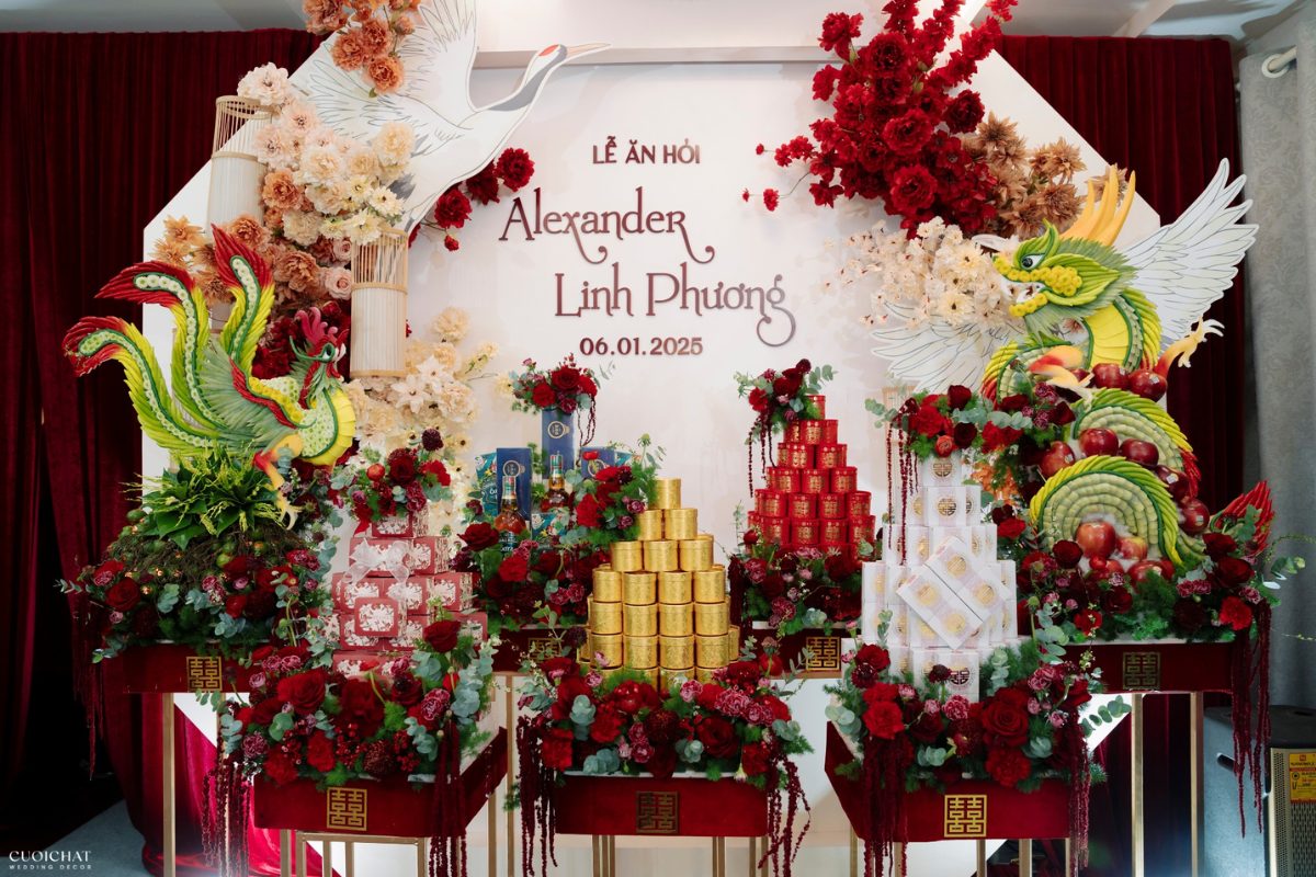 Cưới Chất Wedding là đơn vị cung cấp tráp ăn hỏi chất lượng và uy tín hàng đầu (Ảnh: TIFF.vn)