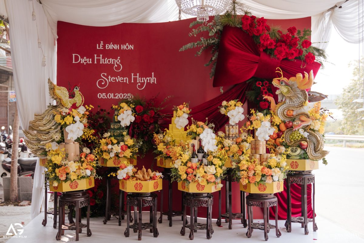 Thực hiện theo các bước cụ thể để có một bộ tráp ăn hỏi đúng ý (Ảnh: TIFF.vn)