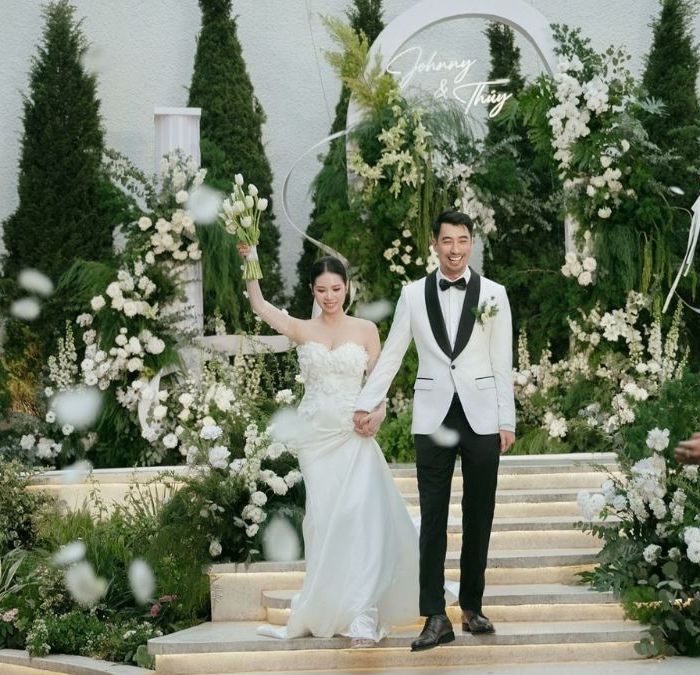 trang trí tiệc cưới tại khách sạn Sen Star Palace