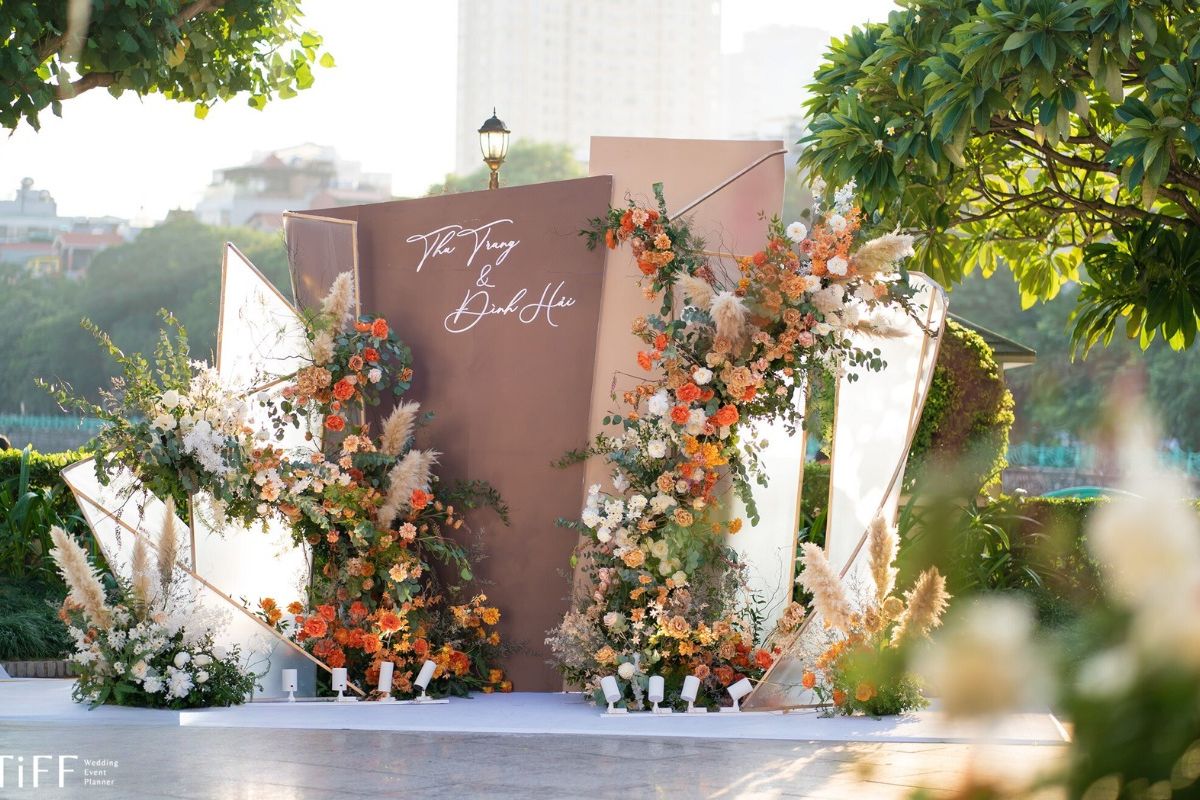 Concept nhẹ nhàng, tinh khôi và đậm chất rustic (Ảnh: TIFF)