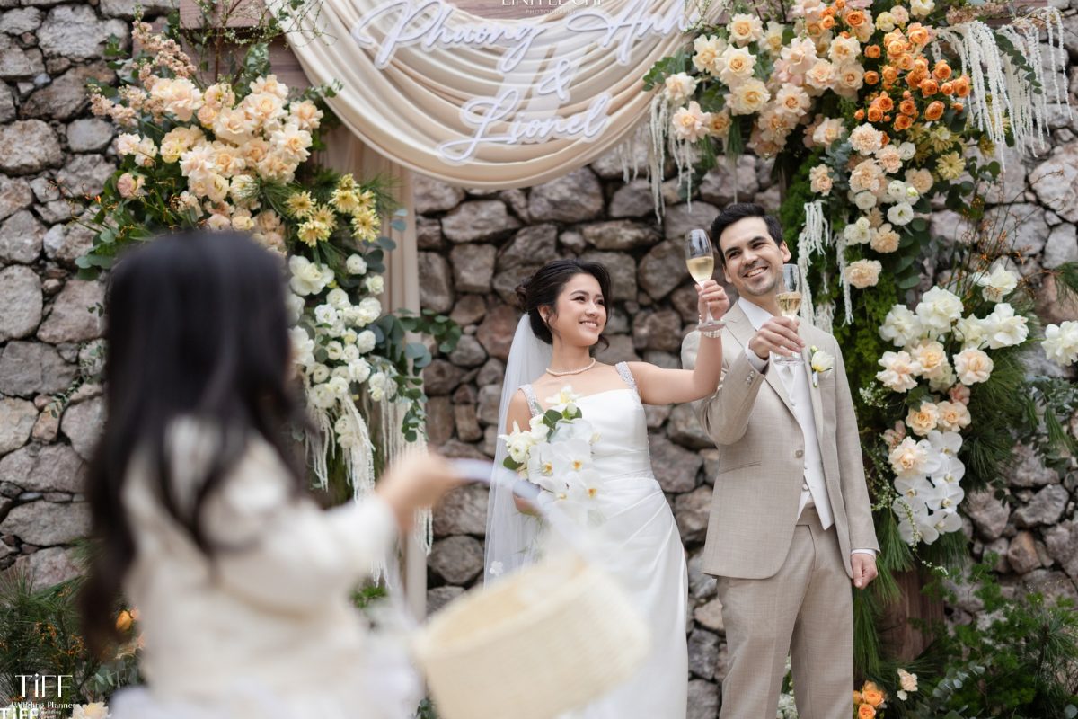 Một Destination Wedding thành công không nằm ở “bao nhiêu người đến”, mà ở việc “ai thật sự nên có mặt trong khoảnh khắc đặc biệt này.” (ẢNH: TIFF)