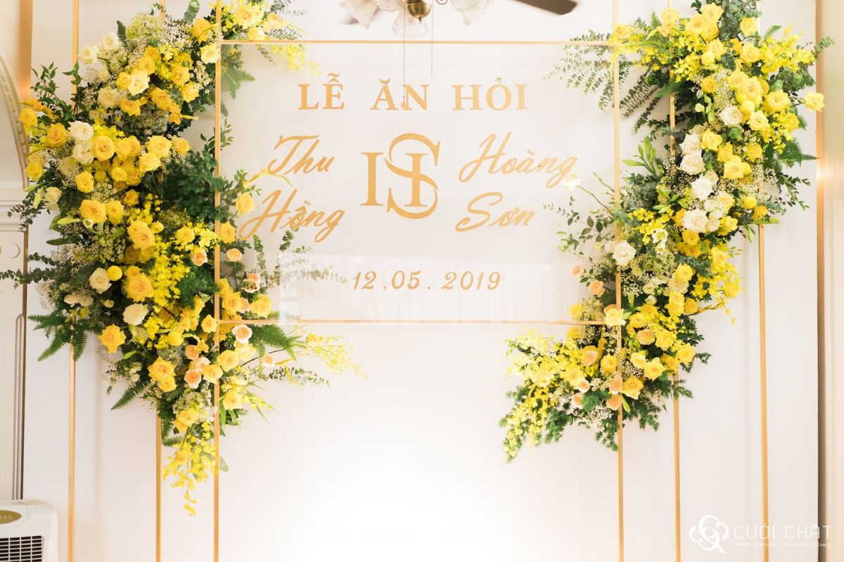 Sự phối hợp giữa vàng và trắng mang đến tổng thể hài hòa tinh tế (Ảnh: TIFF)