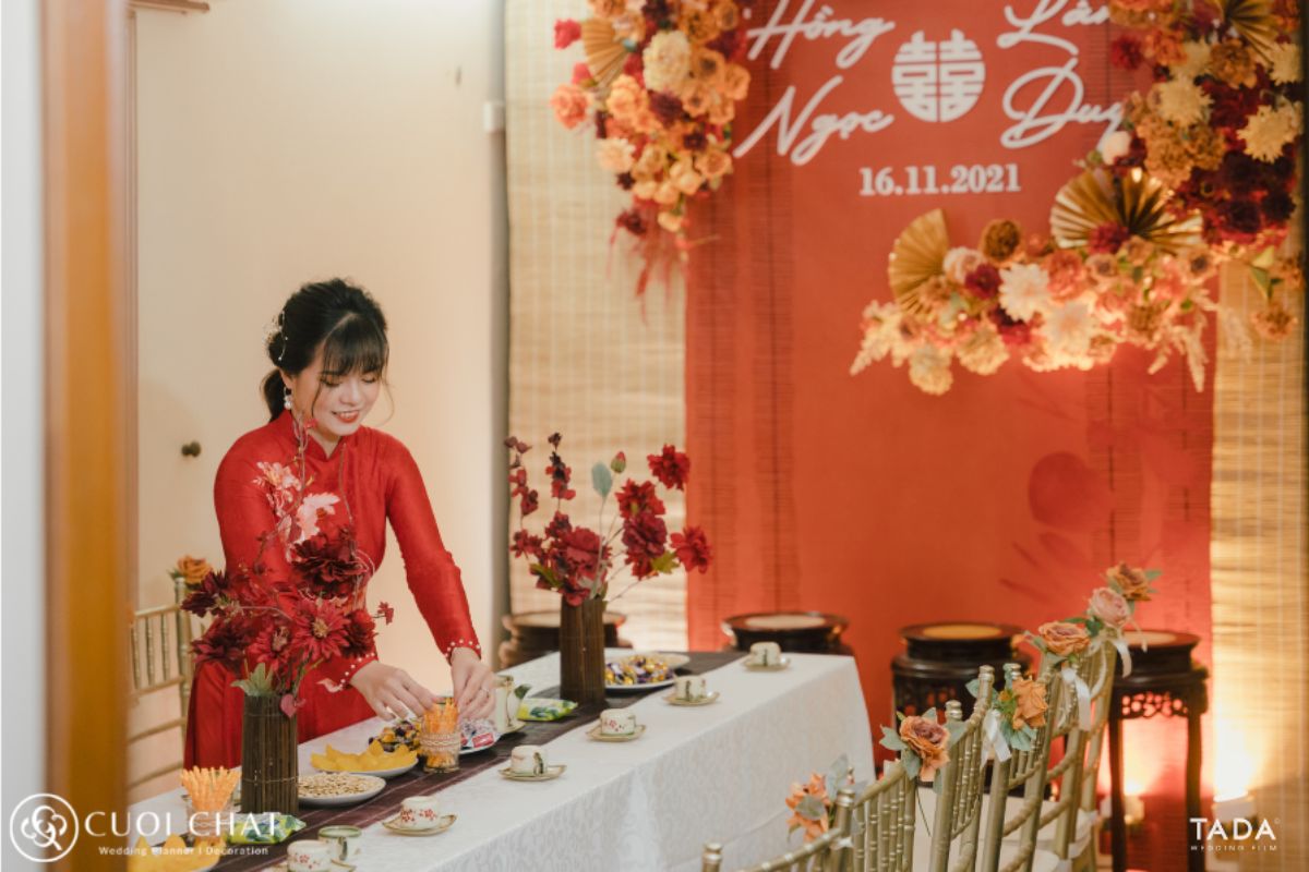 Tone vàng phối nâu mang cảm giác bền vững gắn kết và sang trọng (Ảnh: TIFF)