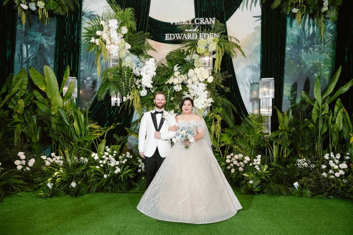 Photobooth tiệc cưới được trang trí bởi White Wedding Decor & More (Ảnh: White wedding)