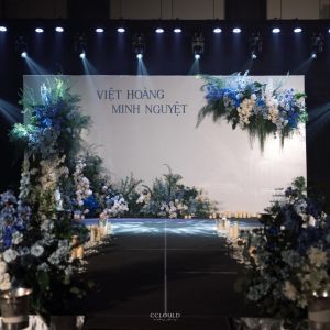 Trang trí tiệc cưới Nguyệt & Hoàng tại Sheraton Hanoi