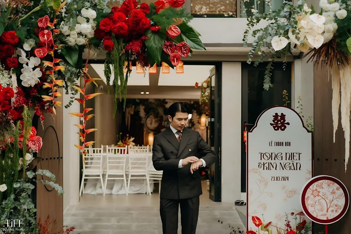 Hãy chọn đơn vị trang trí tiệc cưới chuyên nghiệp để đảm bảo sự thành công của tiệc cưới tư gia. (ẢNH: TIFF.vn)