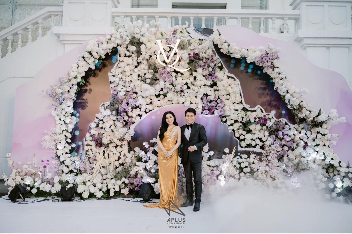 Photobooth được trang trí bởi Phong Design Wedding (Ảnh: Phong Design Wedding)