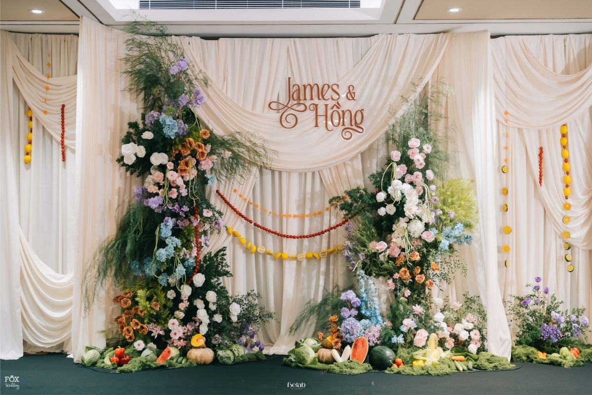 Photobooth được thiết kế bởi  BeLab Wedding Planner (Ảnh: BeLab)
