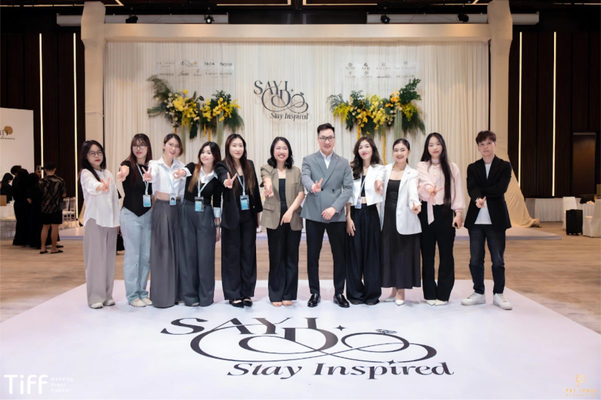 TIFF đồng hành cùng cô dâu chú rể từ khâu lên ý tưởng đến điều phối, đảm bảo lễ cưới diễn ra trọn vẹn (Ảnh: TIFF.vn) 
