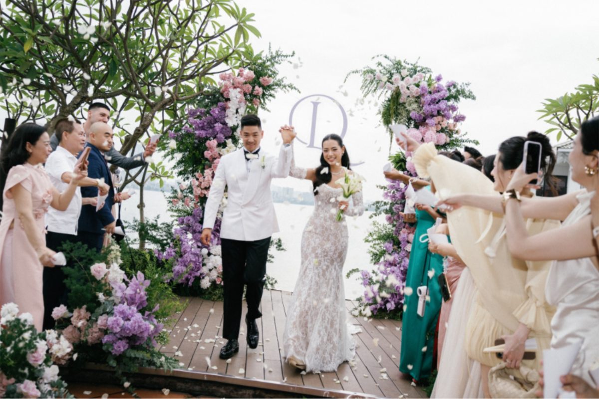 Sân khấu cưới sang trọng. (Ảnh: Sưu tầm)