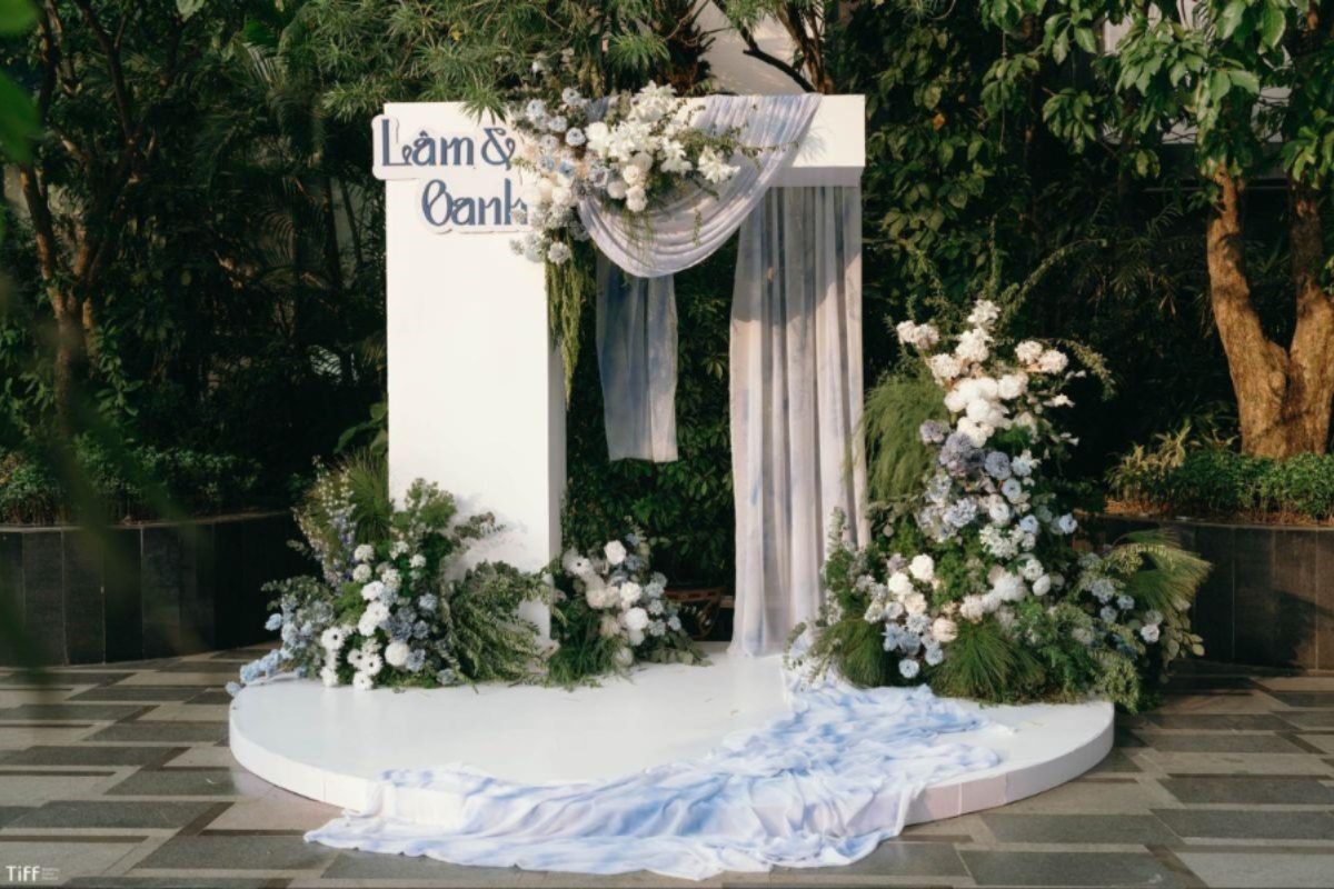 Phong cách tối giản, tinh tế cho ngày trọng đại (Ảnh: TIFF.vn) 