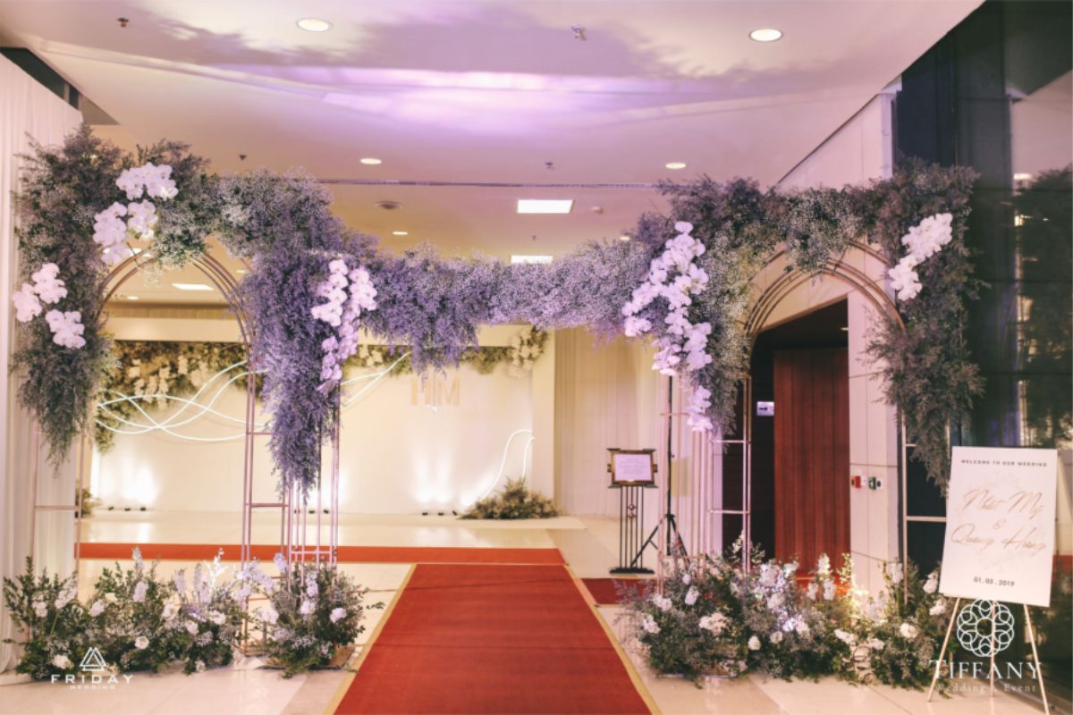 Phòng 318 tại Trung tâm Hội Nghị Quốc Gia, không gian tiệc cưới sang trọng, rộng rãi. (Ảnh: TIFF.vn) 