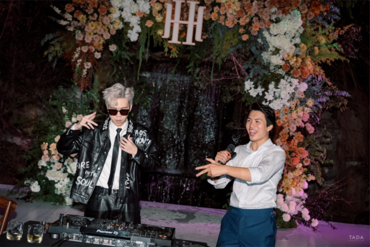 Khu vực mái hiên dự phòng gần sân ngoài trời tại Sheraton Hanoi West. (Ảnh: TIFF.vn) 