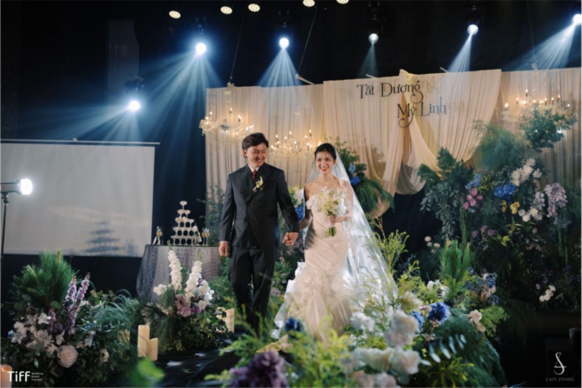 Không gian sảnh tiệc sang trọng tại JW Marriott Hotel Hanoi – lựa chọn hoàn hảo cho lễ cưới đẳng cấp (Ảnh: TIFF.vn) 