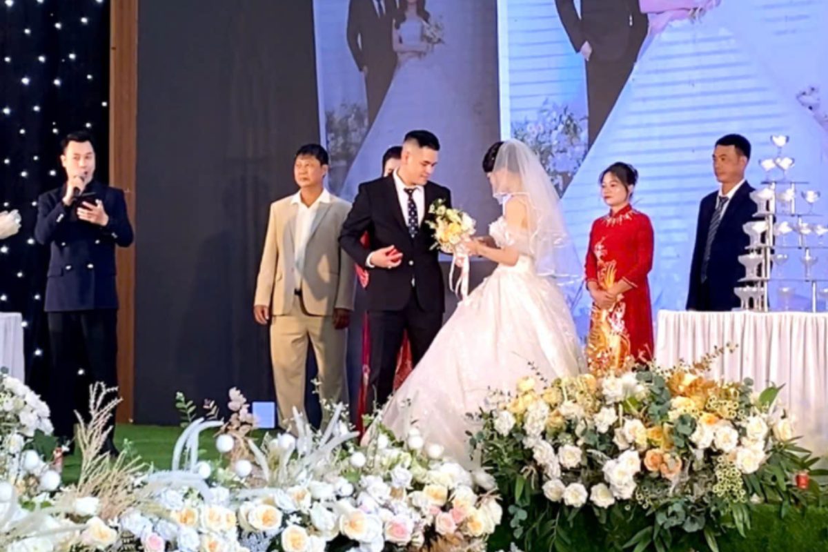 Không gian tiệc cưới hiện đại. (Ảnh: Sưu tầm)