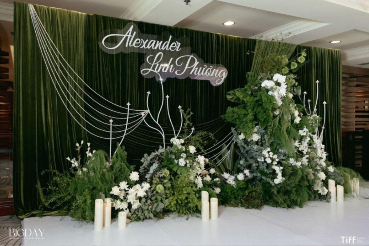 Phong cách cưới quy mô lớn, gu thẩm mỹ ấn tượng (Ảnh: TIFF)