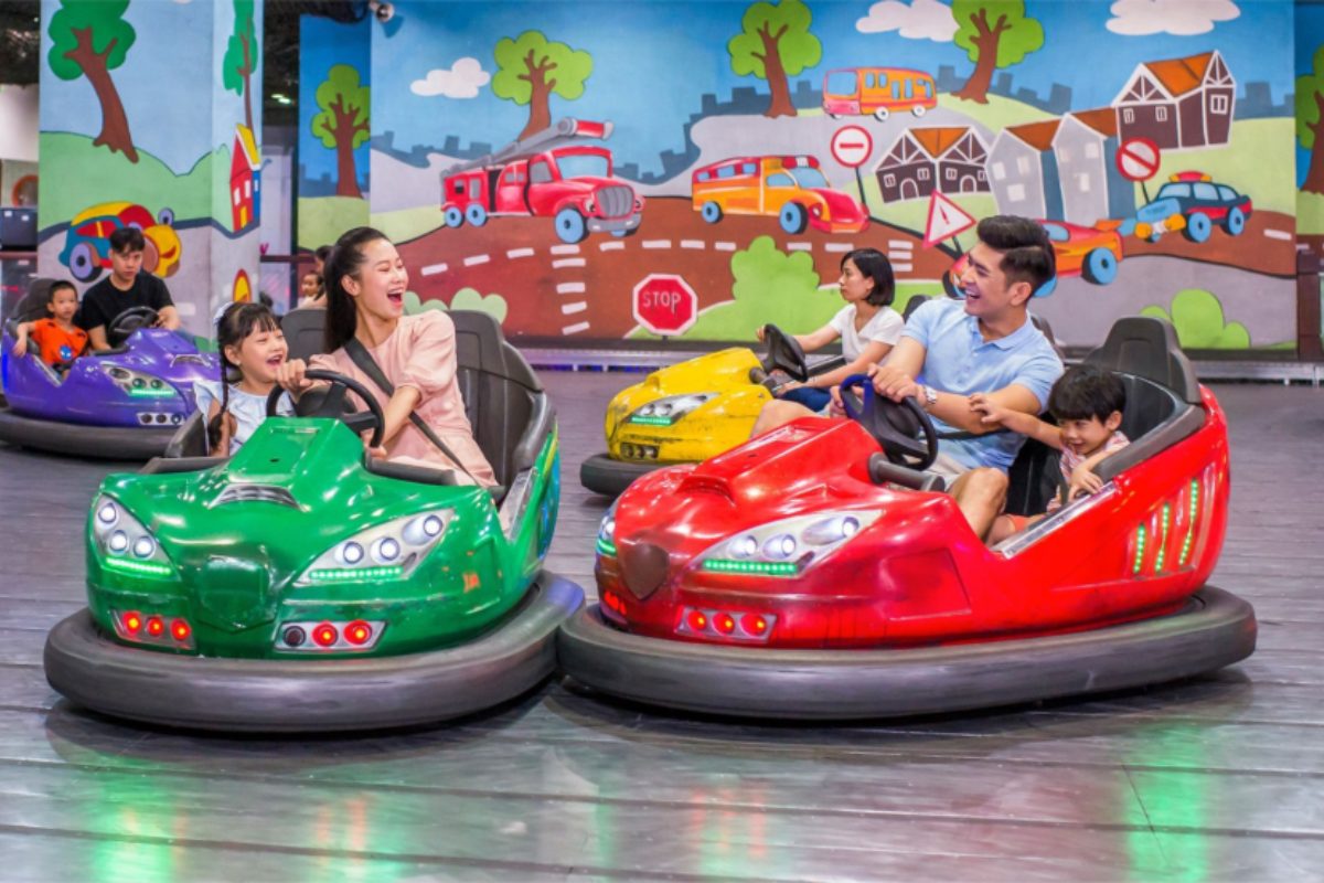 Khu vui chơi trẻ em tại Thung Lũng Hoa Hồ Tây – tiện ích dành cho gia đình có trẻ nhỏ. (Ảnh: Sưu tầm)