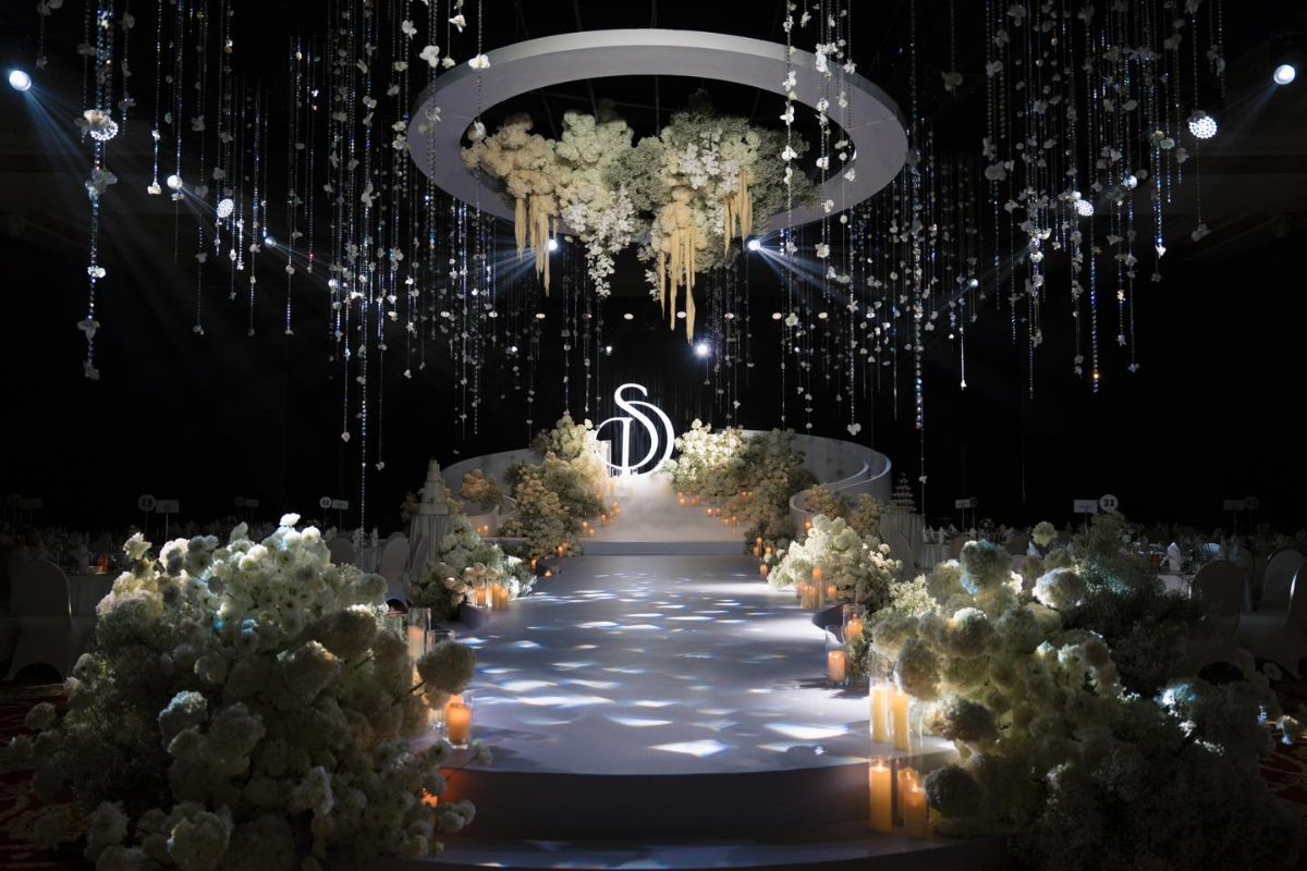 Khu vực ballroom sang trọng phù hợp cho tiệc cưới đẳng cấp (Ảnh: sưu tầm)