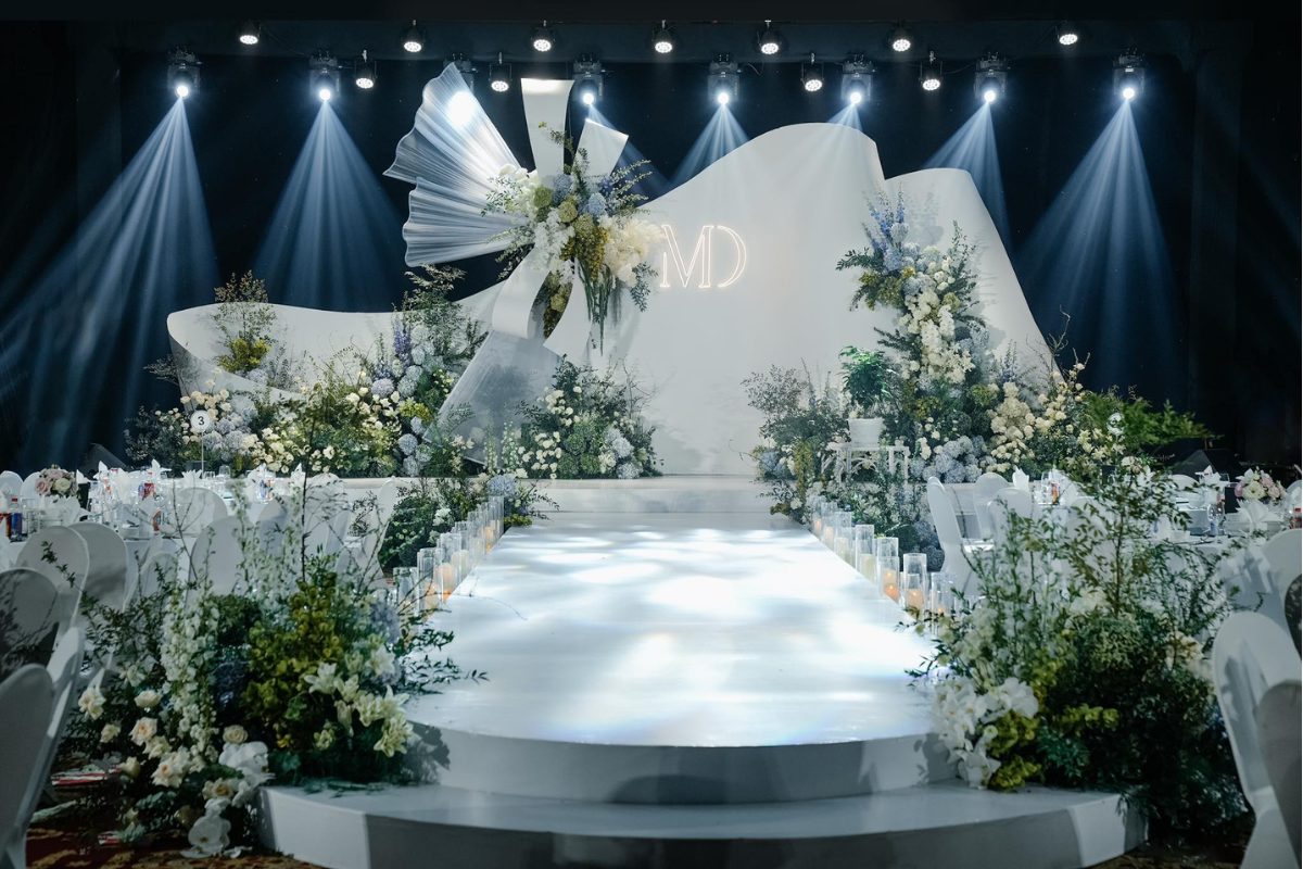 Không gian tổ chức tiệc cưới tại Almaz đa dạng và lãng mạn (Ảnh: sưu tầm)