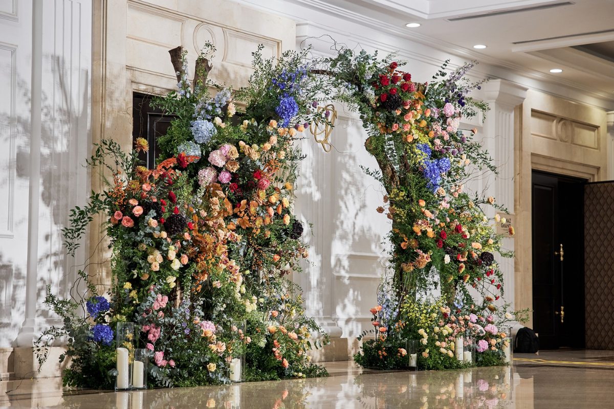 Concept Rustic Garden tại Almaz Long Biên (Ảnh: sưu tầm)