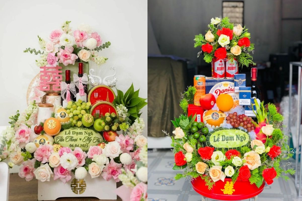 Nên sử dụng dịch vụ đặt tráp dạm ngõ chuyên nghiệp (Ảnh: TIFF)