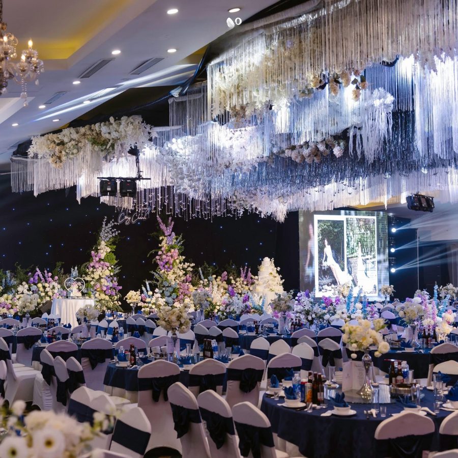 Concept ánh kim lỗng lẫy với không gian đẳng cấp và sang trọng (Ảnh: sưu tầm)