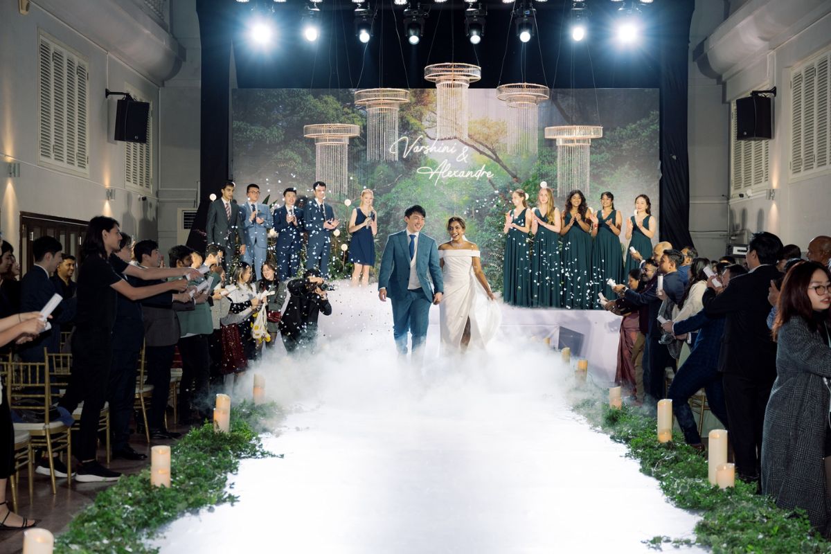 Gợi ý thiết kế tiệc cưới giúp cặp đôi tạo dấu ấn riêng (Ảnh: TIFF)