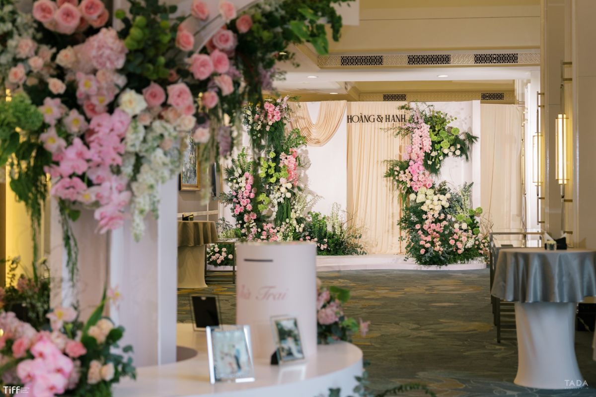 Không gian cưới lãng mạn đậm chất quốc tế giữa lòng thủ đô (Ảnh: TIFF)