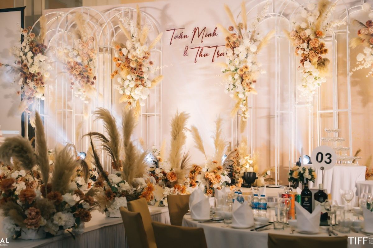 Lễ cưới tại Daewoo là bản hòa phối giữa tinh tế và hiện đại (Ảnh: TIFF)