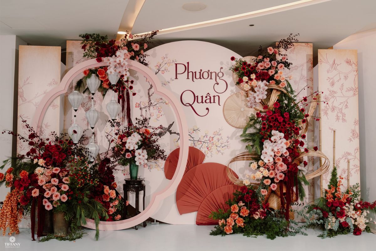 Mẫu trang trí tiệc cưới mang đến cảm hứng cho ngày trọng đại (Ảnh: TIFF)