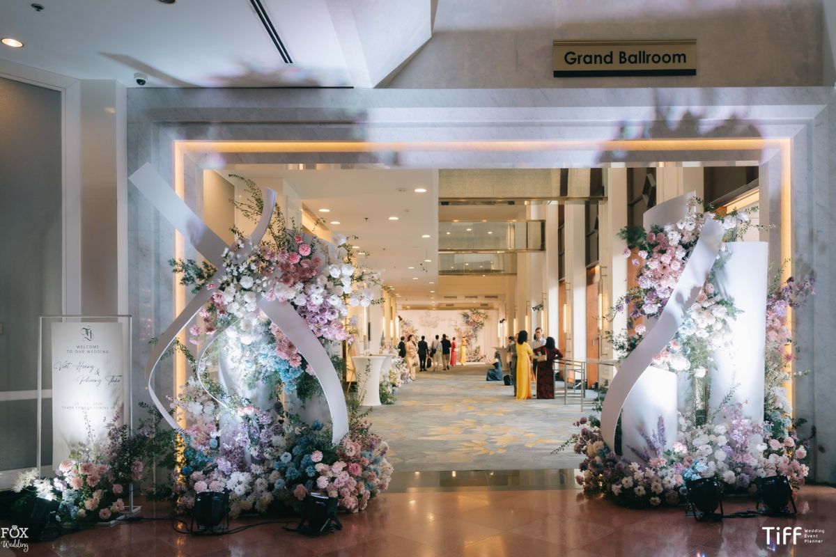 Melia Hanoi lựa chọn lý tưởng cho lễ cưới sang trọng hiện đại (Ảnh: TIFF)