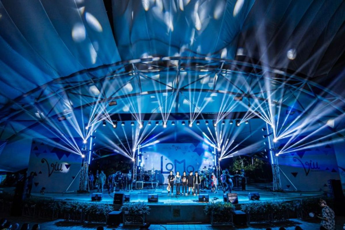 Sảnh Cánh Diều tân cổ điển châu Âu sân khấu mái vòm (Ảnh: Sưu tầm)