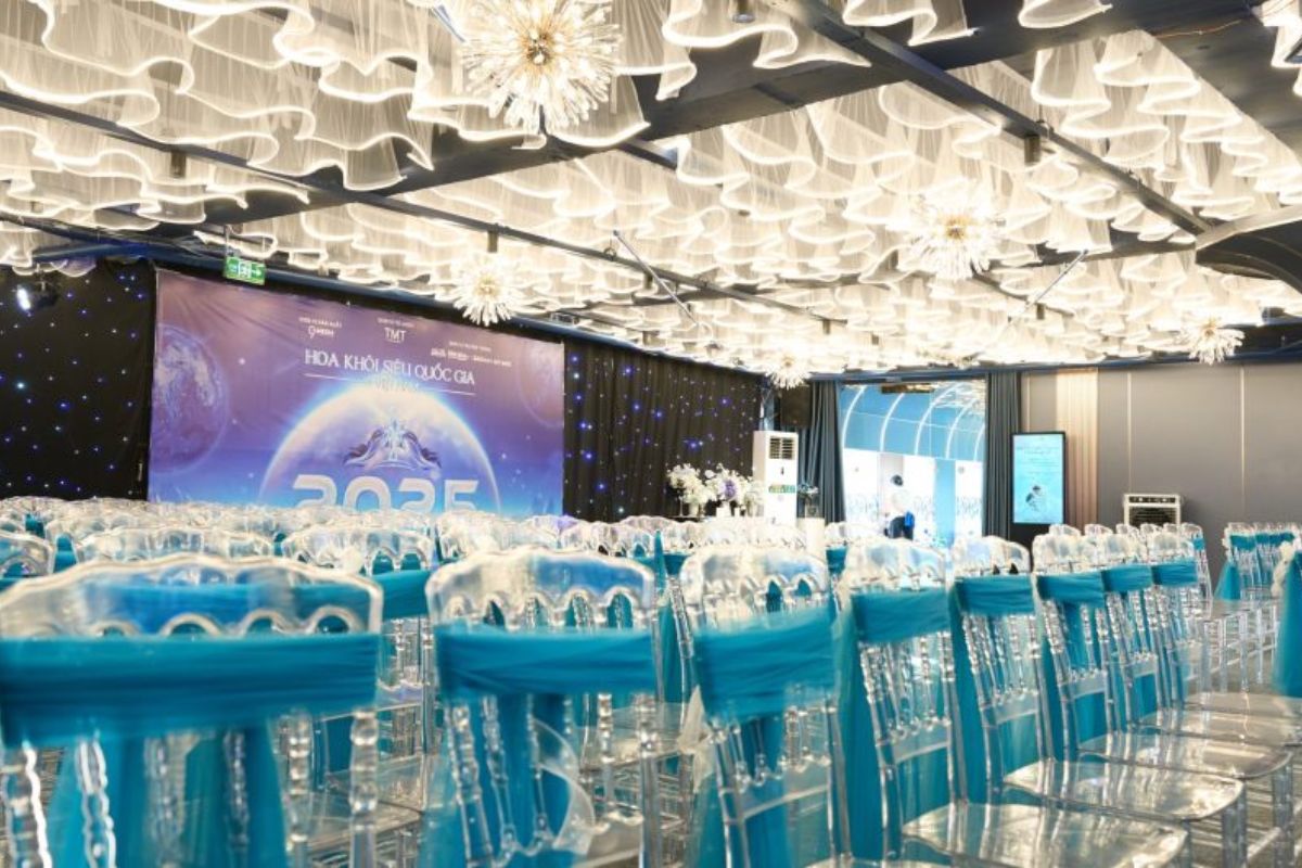 Sảnh Đông Đô ballroom bữa tiệc ánh sáng giữa ngân hà (Ảnh: Sưu tầm)